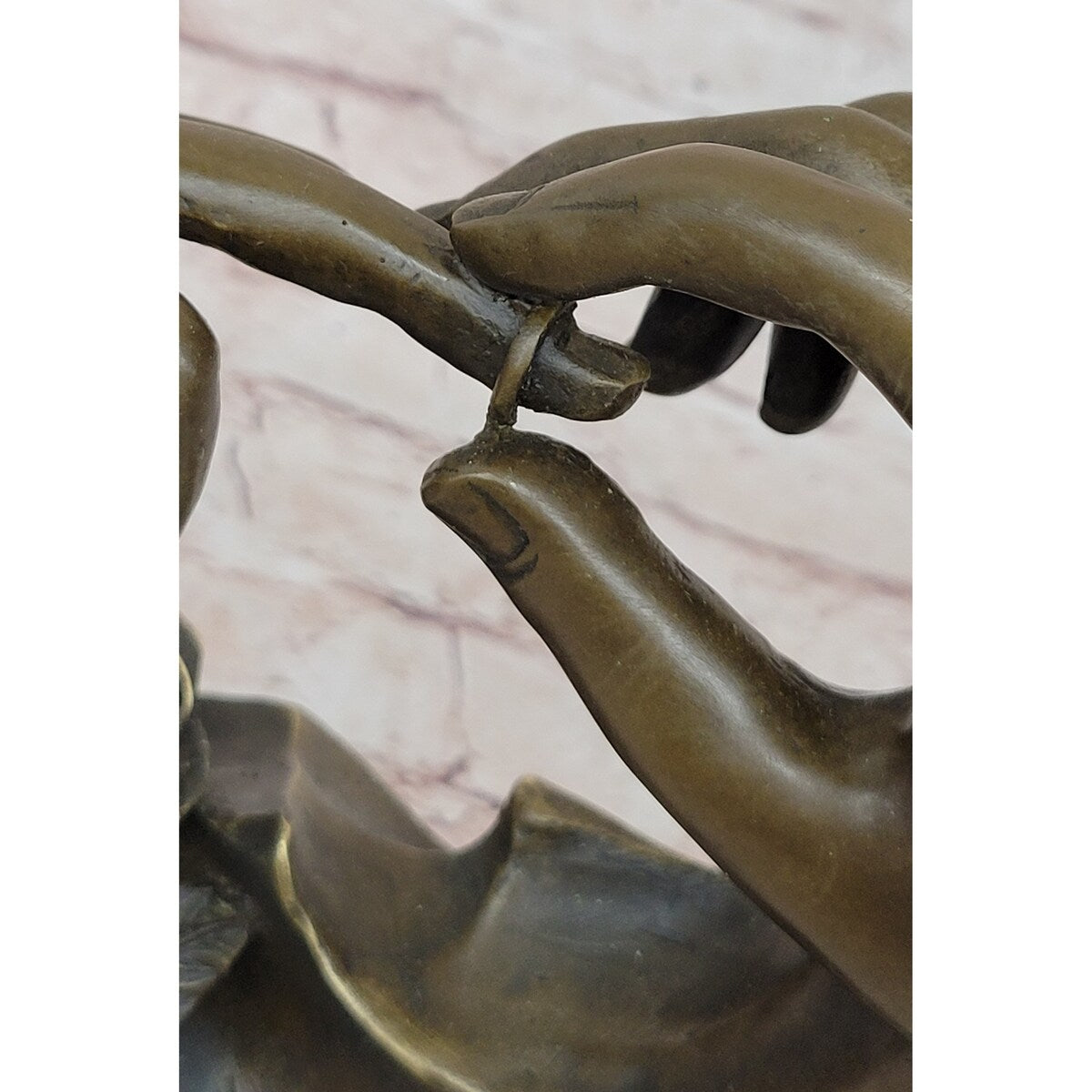 Engagement Proposal Hands Bronze Sculpture Statue Romance Wedding Anniversary Gift