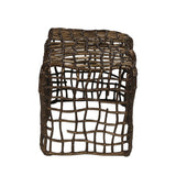 Engel Contemporary Handcrafted Aluminum Bench by Christopher Knight Home