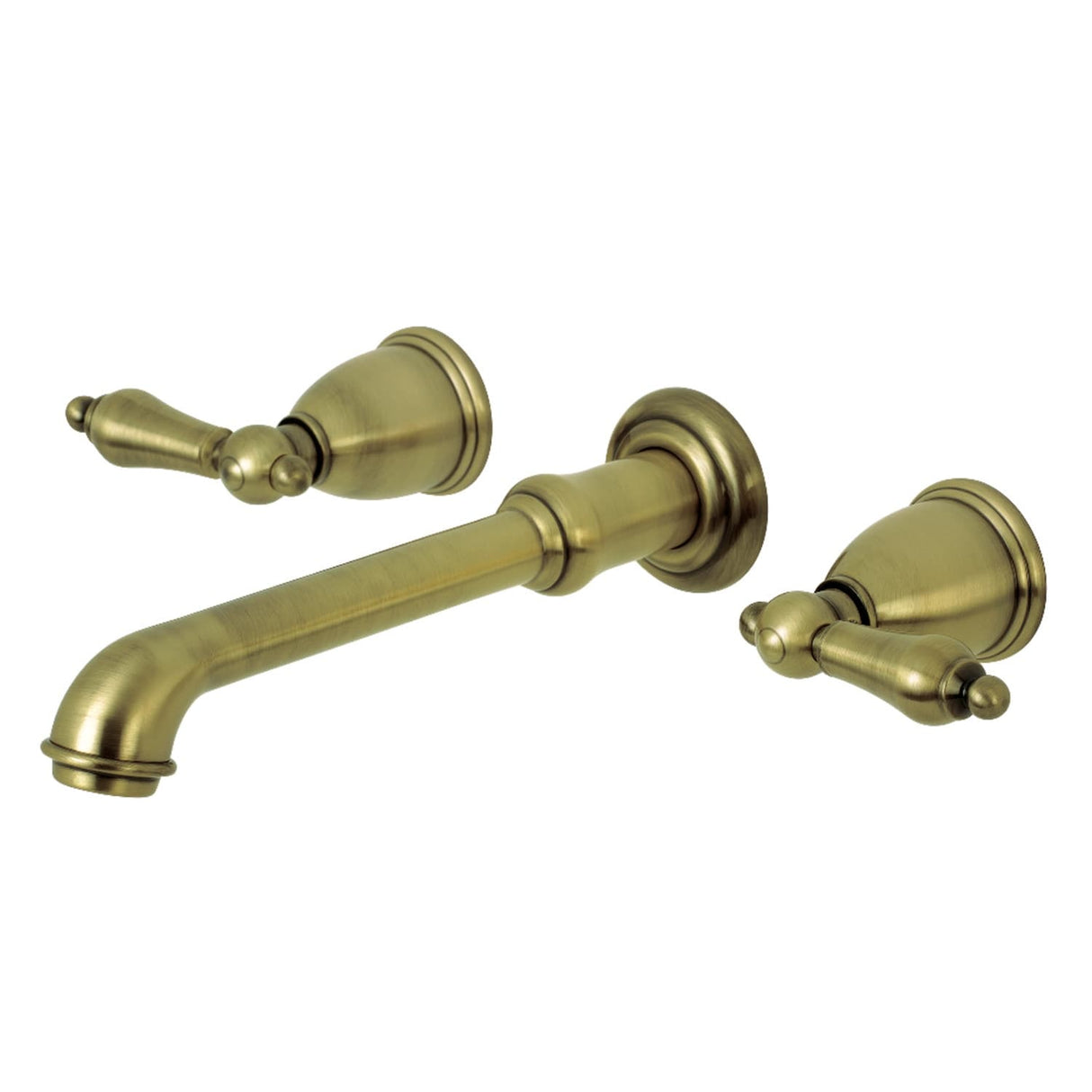 Kingston Brass English Country 3-Hole Wall Mount Roman Tub Faucet