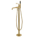 Kingston Brass English Country Freestanding Tub Faucet with Hand Shower