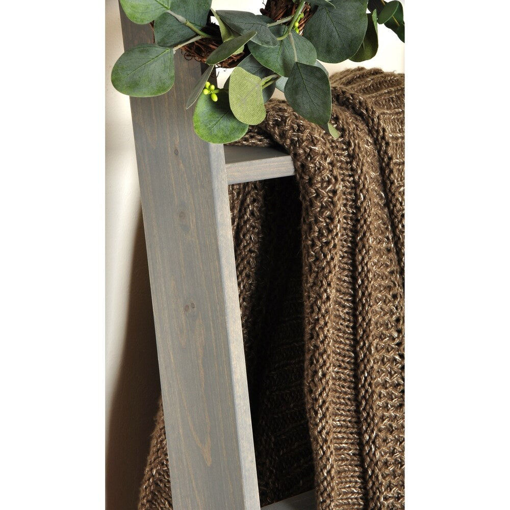 Engraved 6ft Decorative Blanket Ladder - 20 x 72