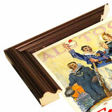 Enlist In The Navy-VINAPP122772 Framed Print 14.25"x20" by Vintage Apple Collection