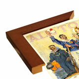 Enlist In The Navy-VINAPP122772 Framed Print 14.25"x20" by Vintage Apple Collection