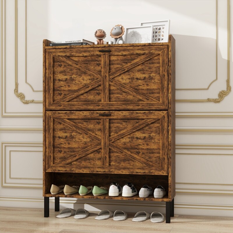 Entrance shoe storage closet,2drawer entrance  vertical Shoe Storage cupboard