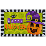 Entryway Floor Mat 29.5" x 17.75" - Happy Halloween - 29.375-17.75x.0256