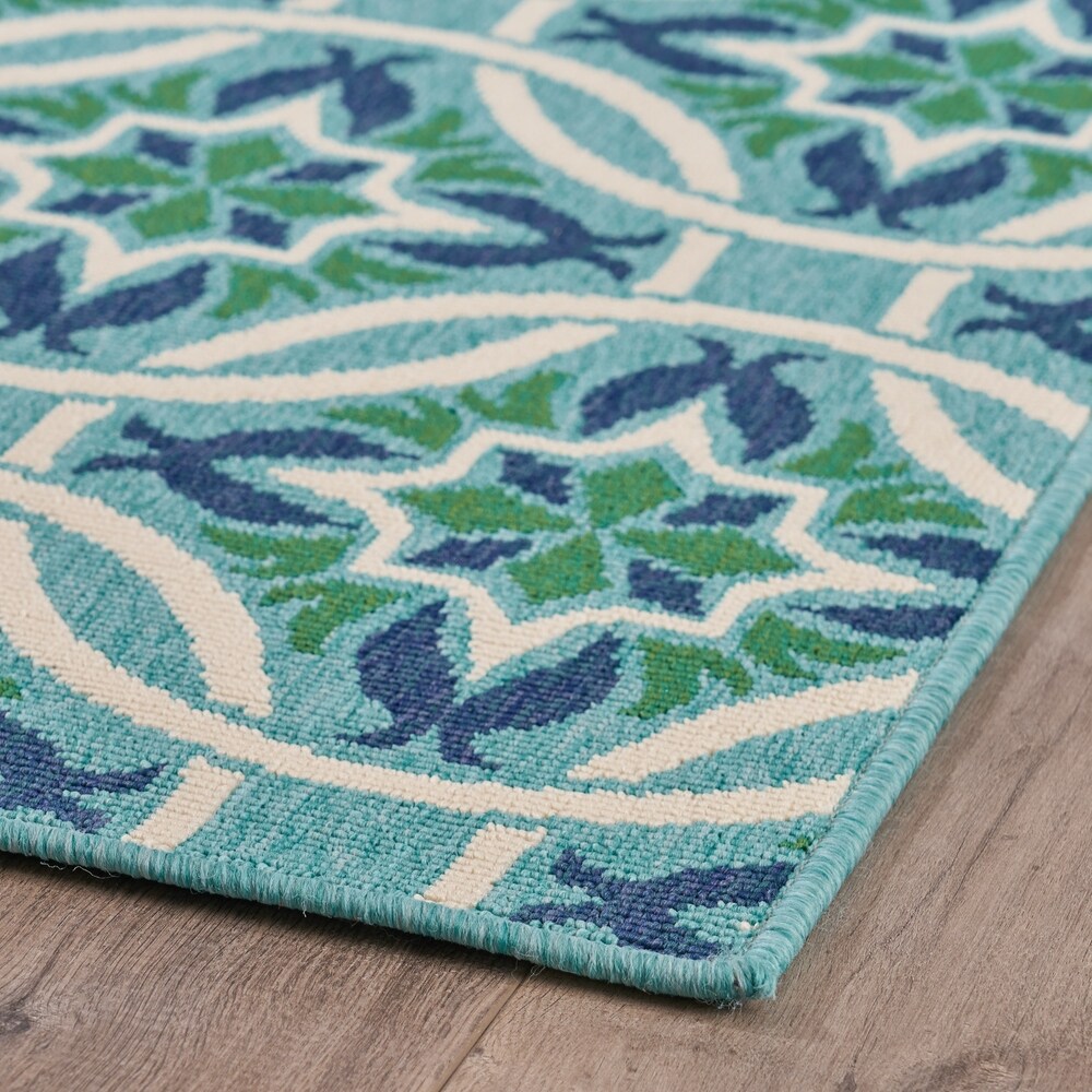 Erasmo Indoor Geometric Area Rug by Christopher Knight Home - 7'10 x 10'10