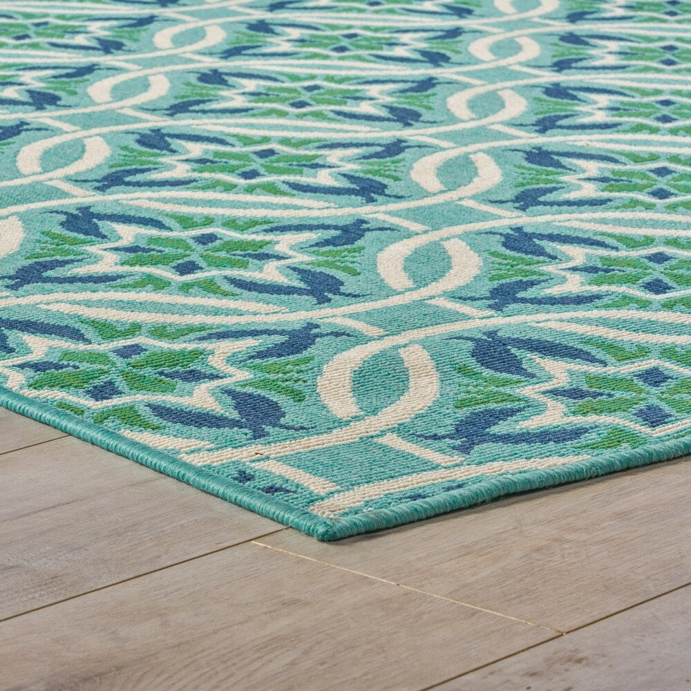 Erasmo Indoor Geometric Area Rug by Christopher Knight Home - 7'10 x 10'10
