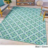 Erasmo Indoor Geometric Area Rug by Christopher Knight Home - 7'10 x 10'10