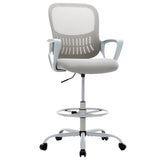 Ergonomic Drafting Chair Tall Standing Desk Office Chair