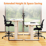 Ergonomic Drafting Chair Tall Standing Desk Office Chair