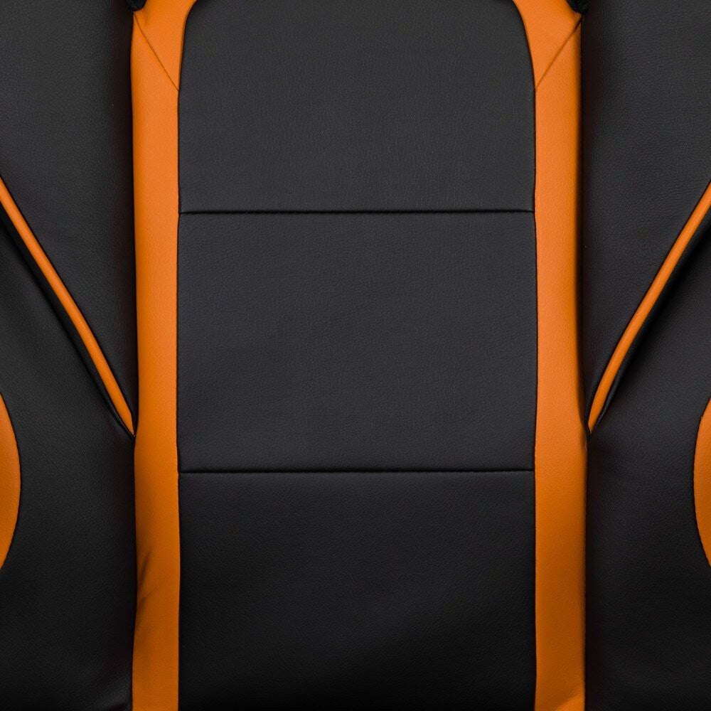 Ergonomic Gaming Chair -Recline Back/Arms, Footrest, Massaging Lumbar