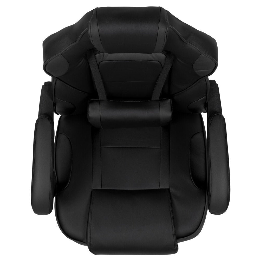 Ergonomic Gaming Chair -Recline Back/Arms, Footrest, Massaging Lumbar