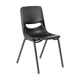 Ergonomic Heavy-Duty Flex Comfort Classroom Stack Chair - 17.5"W x 20.25"D x 32.5"H