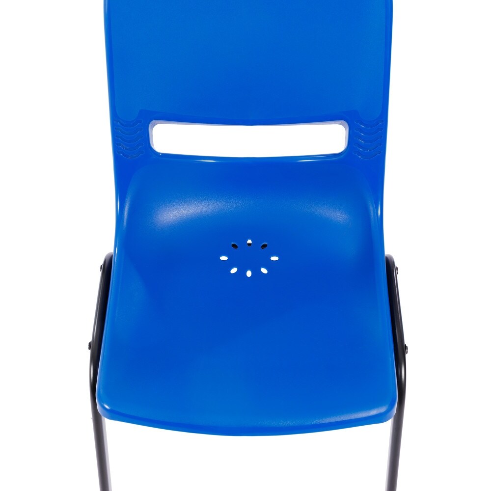 Ergonomic Heavy-Duty Flex Comfort Classroom Stack Chair - 17.5"W x 20.25"D x 32.5"H