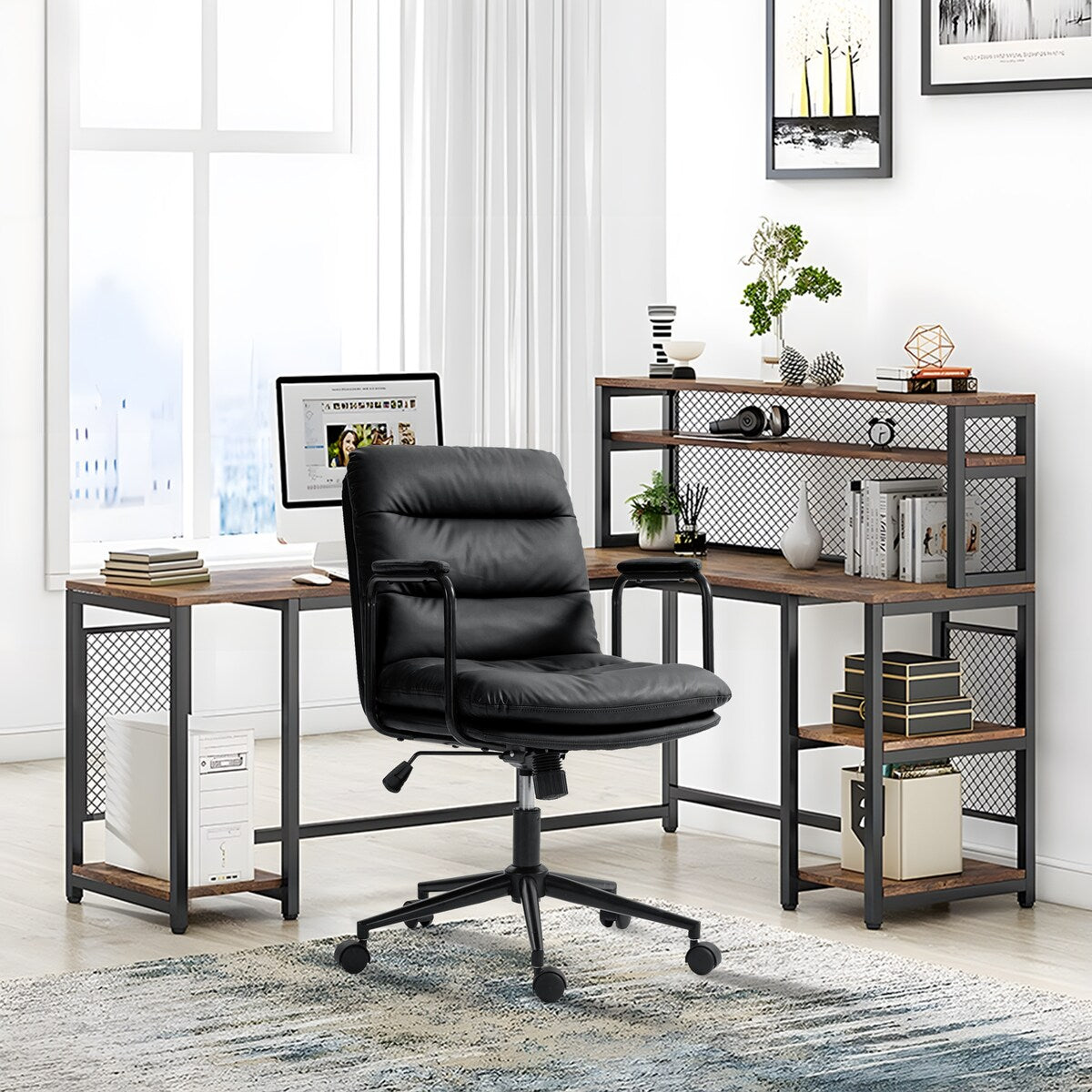 Ergonomic Home Office Desk Recline
