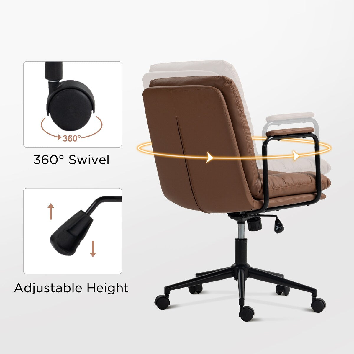 Ergonomic Home Office Desk Recline