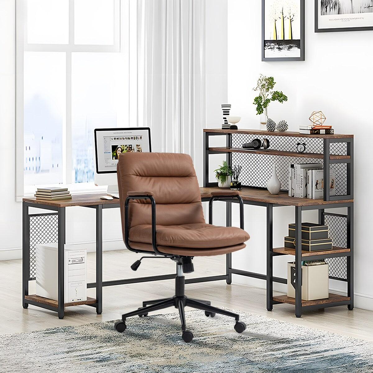 Ergonomic Home Office Desk Recline