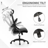 Ergonomic Mesh Office Desk Chair with High Back, 360° Swivel Executive Computer Chair