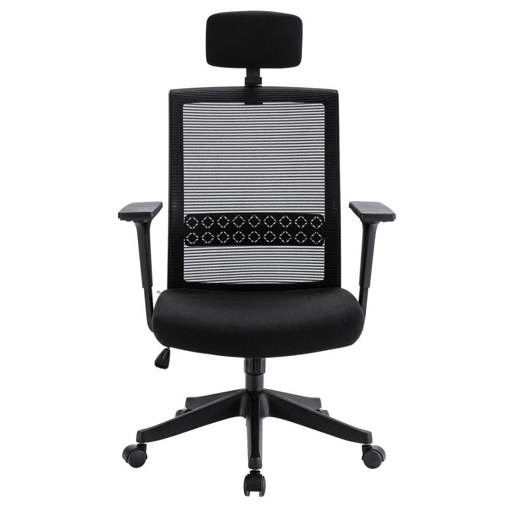 GZMR Ergonomic Office Chair Adjustable Headrest Mesh Office Chair