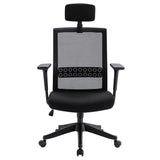 GZMR Ergonomic Office Chair Adjustable Headrest Mesh Office Chair