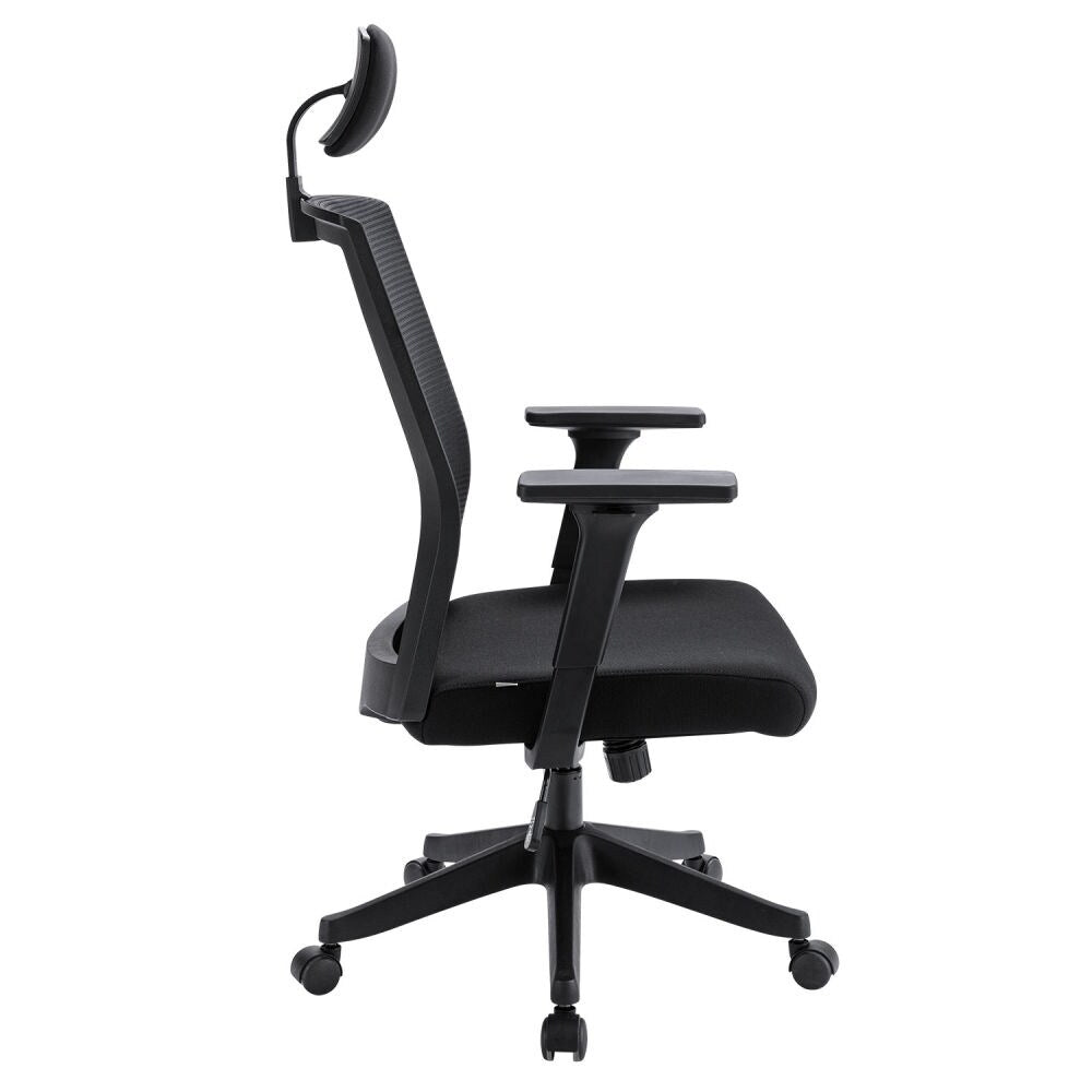 GZMR Ergonomic Office Chair Adjustable Headrest Mesh Office Chair