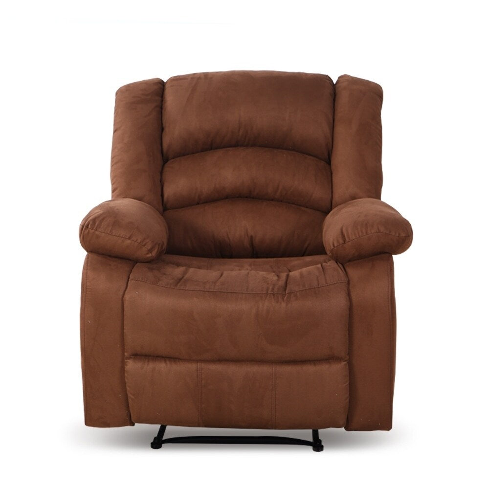 Ergonomic Power Recliner Chair with USB port - Brown