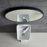 Eridanus Lido 35" Freestanding Vitreous China Cloakroom Pedestal Sink