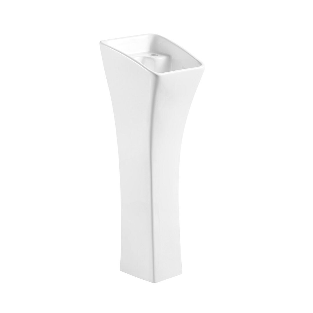 Eridanus Lido 35" Freestanding Vitreous China Cloakroom Pedestal Sink