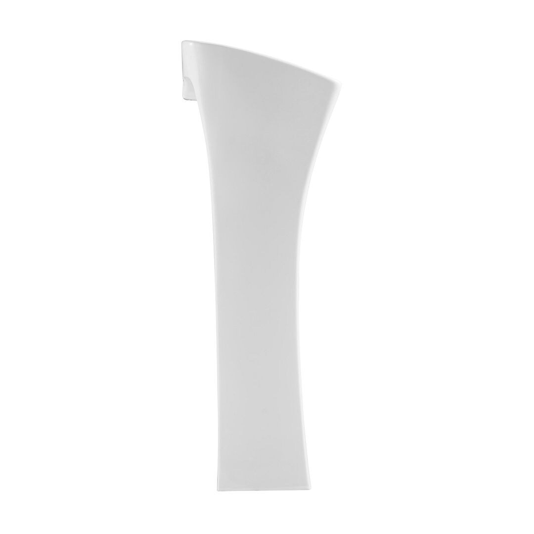 Eridanus Lido 35" Freestanding Vitreous China Cloakroom Pedestal Sink