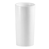 Eridanus Lido 38.5" Freestanding Circular Pedestal Bathroom Sink