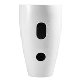 Eridanus Lido 33" One-Piece Circular Pedestal Bathroom Sink