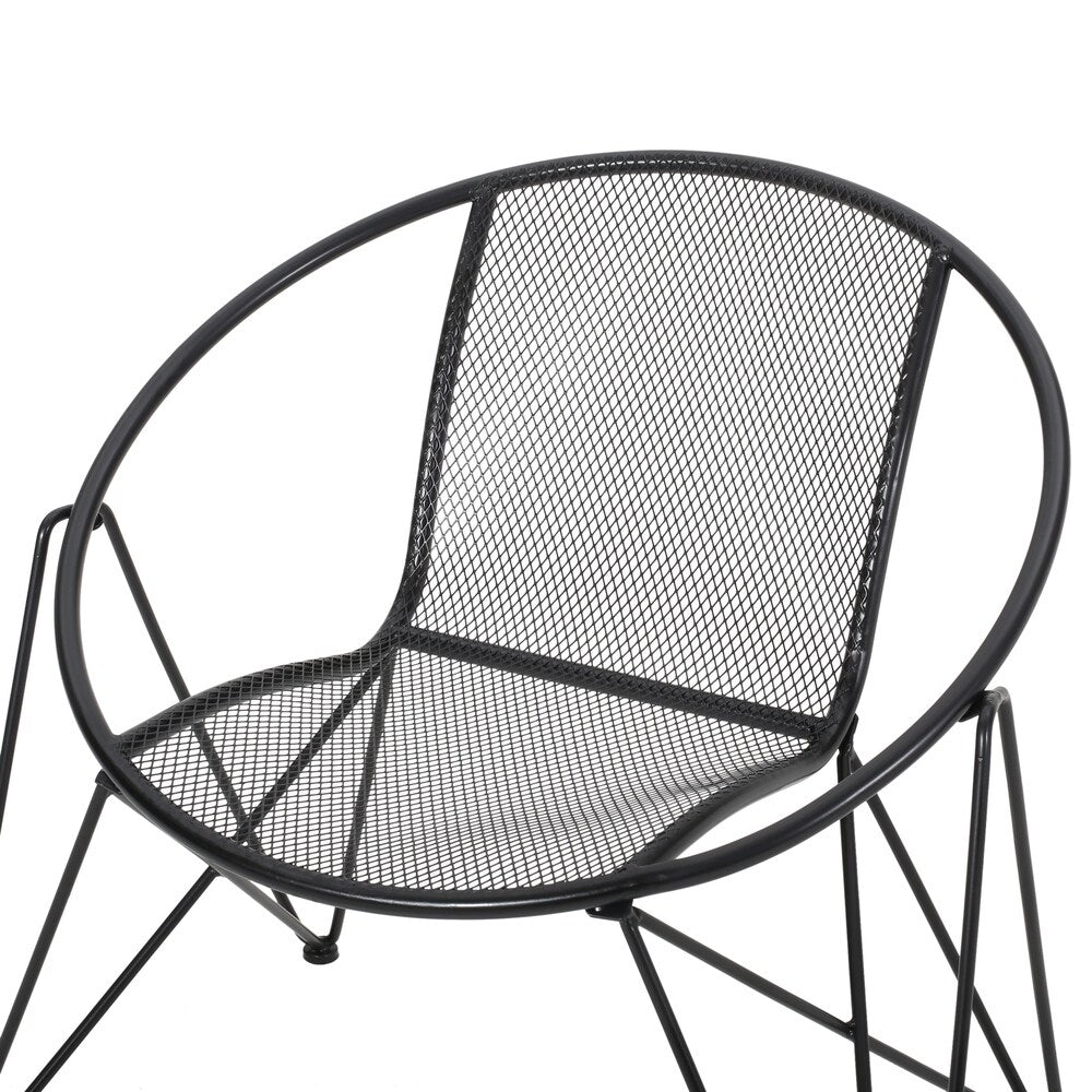 Erikson Modern Outdoor Chat Set by Christopher Knight Home