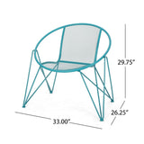 Erikson Modern Outdoor Chat Set by Christopher Knight Home