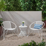 Erikson Modern Outdoor Chat Set by Christopher Knight Home