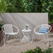 Erikson Modern Outdoor Chat Set by Christopher Knight Home