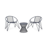 Erikson Modern Outdoor Chat Set by Christopher Knight Home