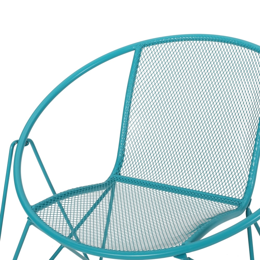 Erikson Modern Outdoor Chat Set by Christopher Knight Home