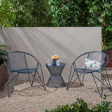 Erikson Modern Outdoor Chat Set by Christopher Knight Home