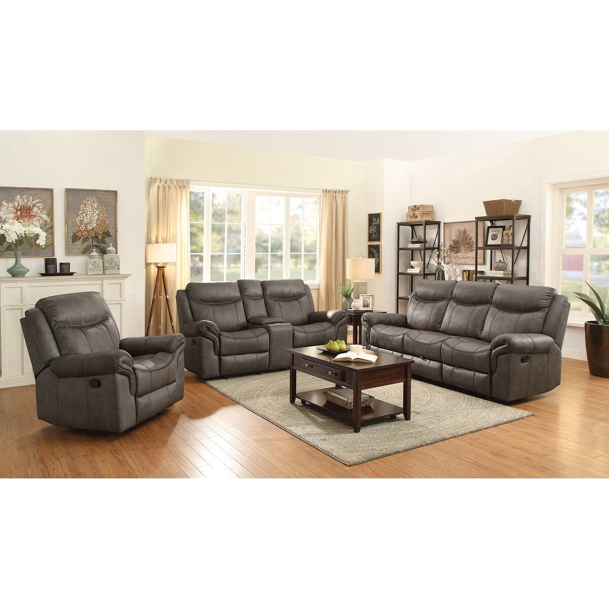 Erman Macchiato 3-piece Living Room Set