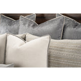 Ernest Hemingway Nile Charcoal Throw Pillow