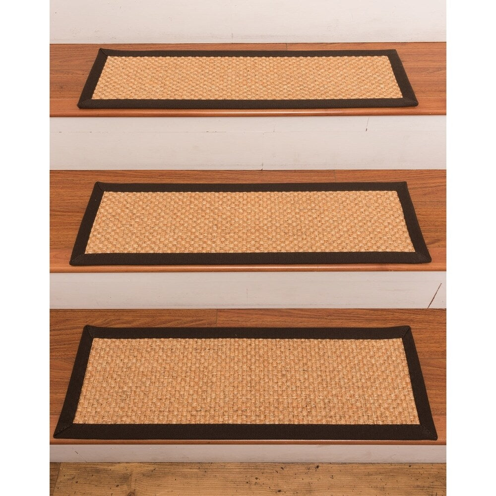 Ernest Sisal Carpet Stair Treads - Set of 13 - 13PC (9" x 29")
