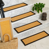 Ernest Sisal Carpet Stair Treads - Set of 13 - 13PC (9" x 29")