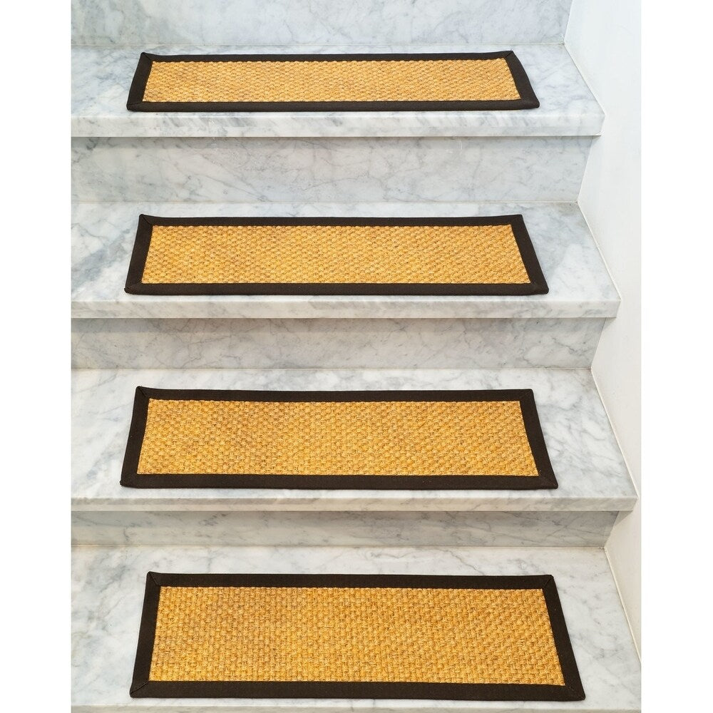 Ernest Sisal Carpet Stair Treads - Set of 13 - 13PC (9" x 29")