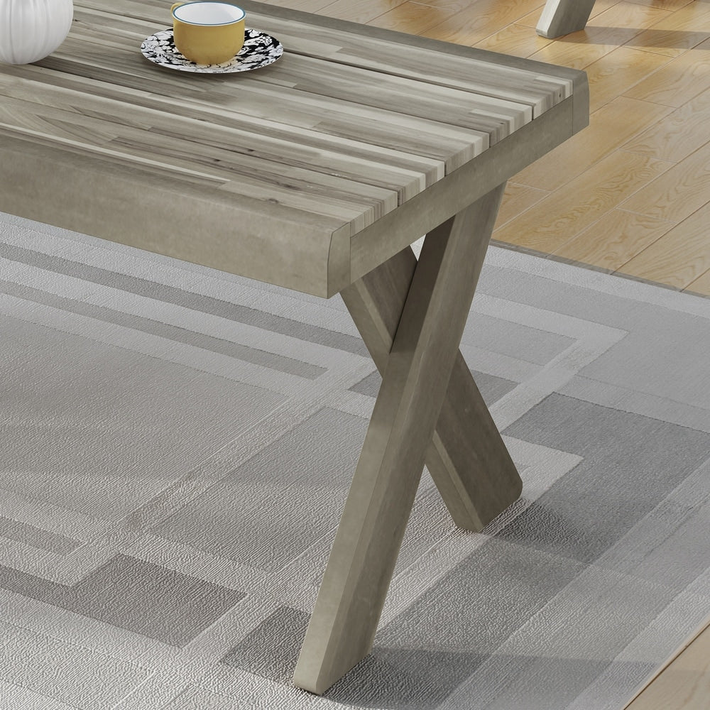 Esmeralda Indoor Farmhouse 3-piece Acacia Wood Table Set by Christopher Knight Home