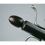 Espresso Coat Rack with Umbrella Storage