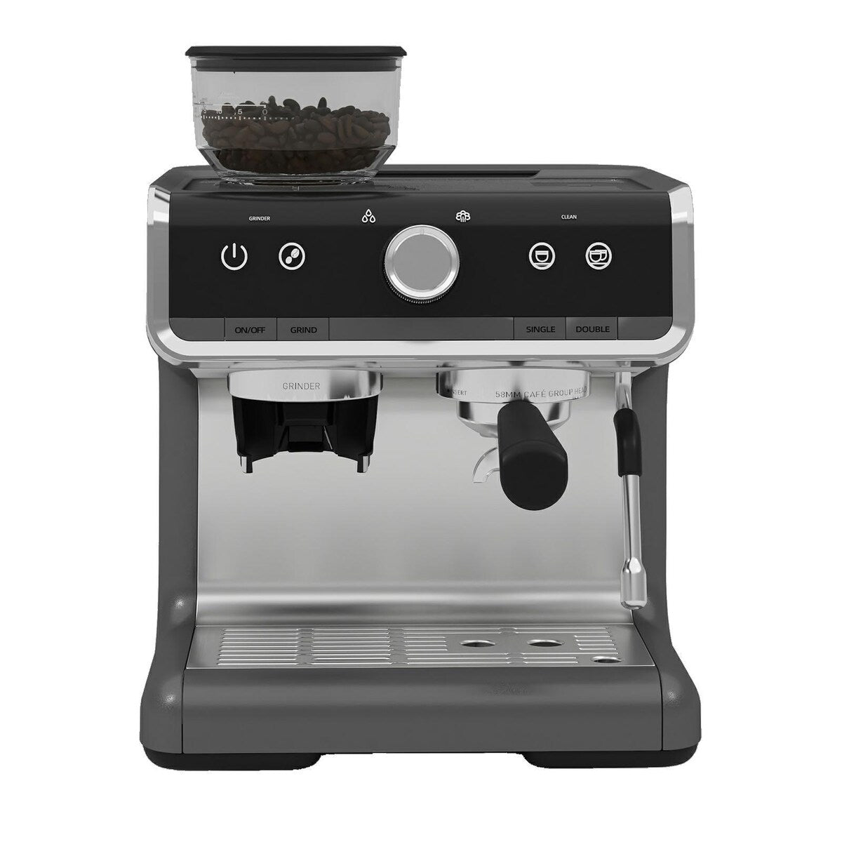 Espresso Coffee Maker Machine with Grinder, Temperature Control