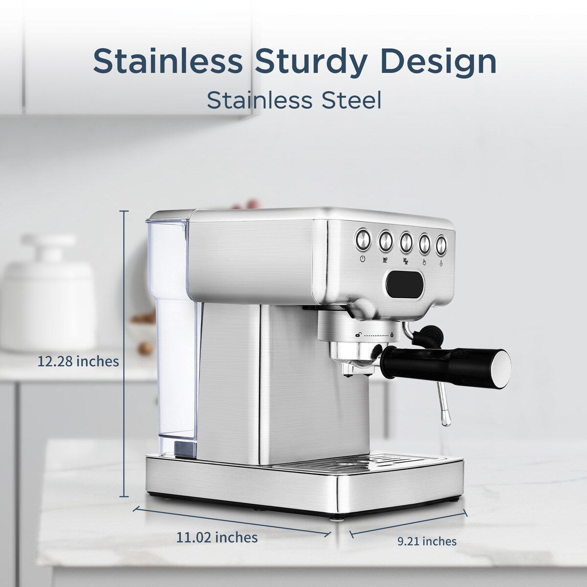 Espresso Machine,20 bar espresso machine with milk frother for latte,cappuccino,Machiato