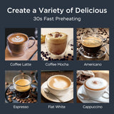 Espresso Machine,20 bar espresso machine with milk frother for latte,cappuccino,Machiato