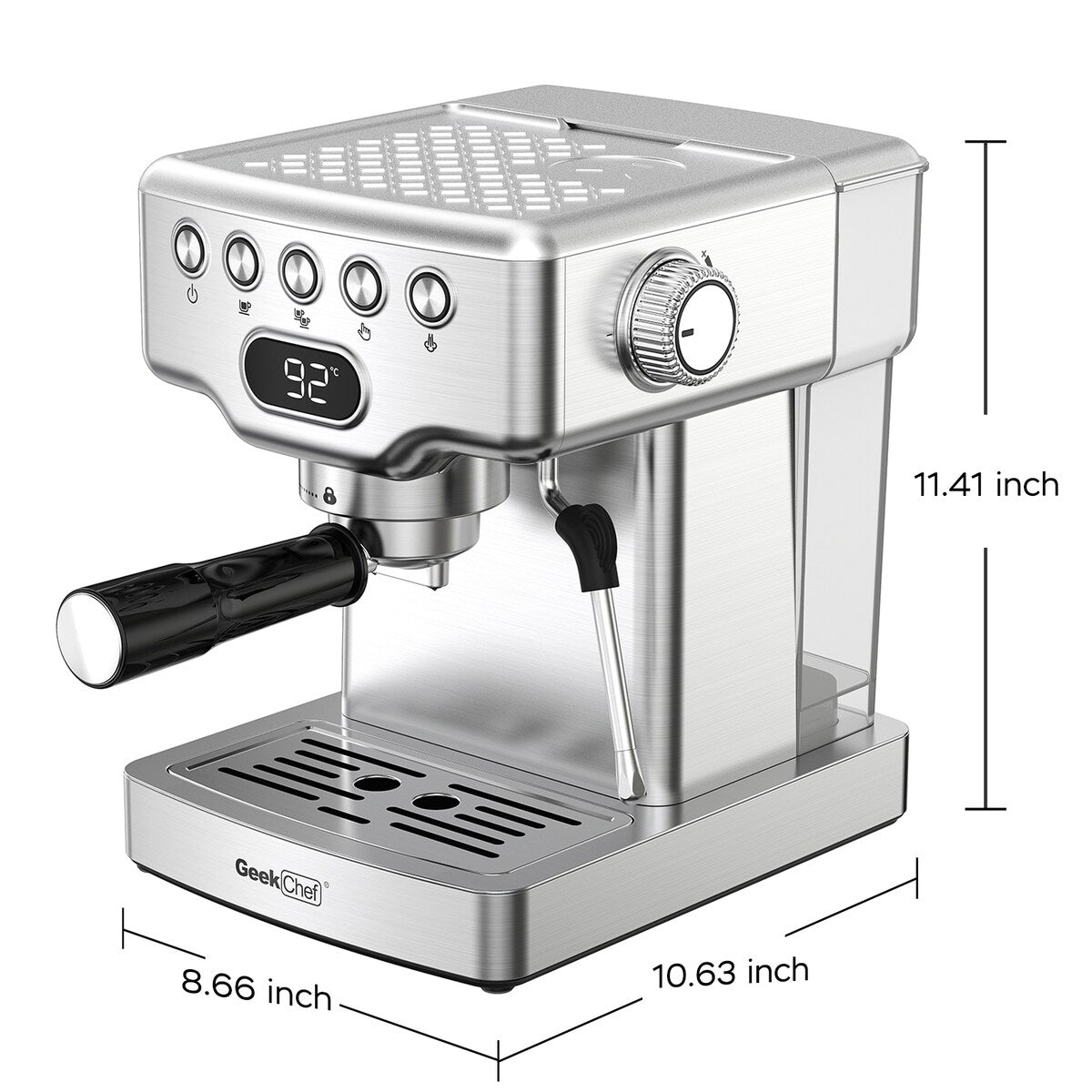 Espresso Machine,20 bar espresso machine with milk frother for latte,cappuccino,Machiato