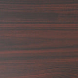Espresso Round Pedestal Accent Side End Table